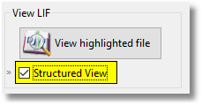 View LIF structured