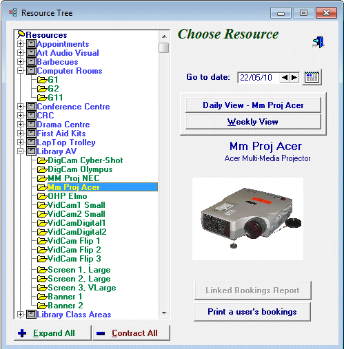 Resource Window