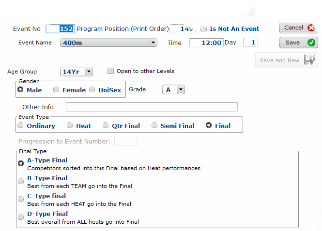Editing a Final Editing a Final