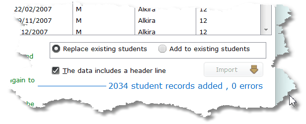 AfterStudentImport AfterStudentImport