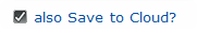 AlsoSaveToCloud