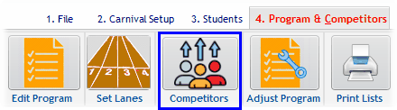 Competitor entry options are here