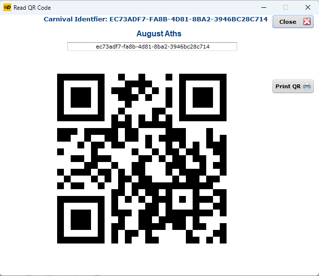 Users scan this with their app Users scan this with their app