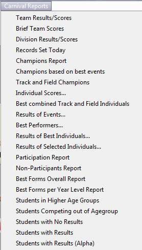 SportsTrak 2200 carnival reports