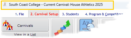 SportsTrak 3000 current carnival indicator